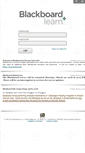 Mobile Screenshot of blackboard.chowan.edu